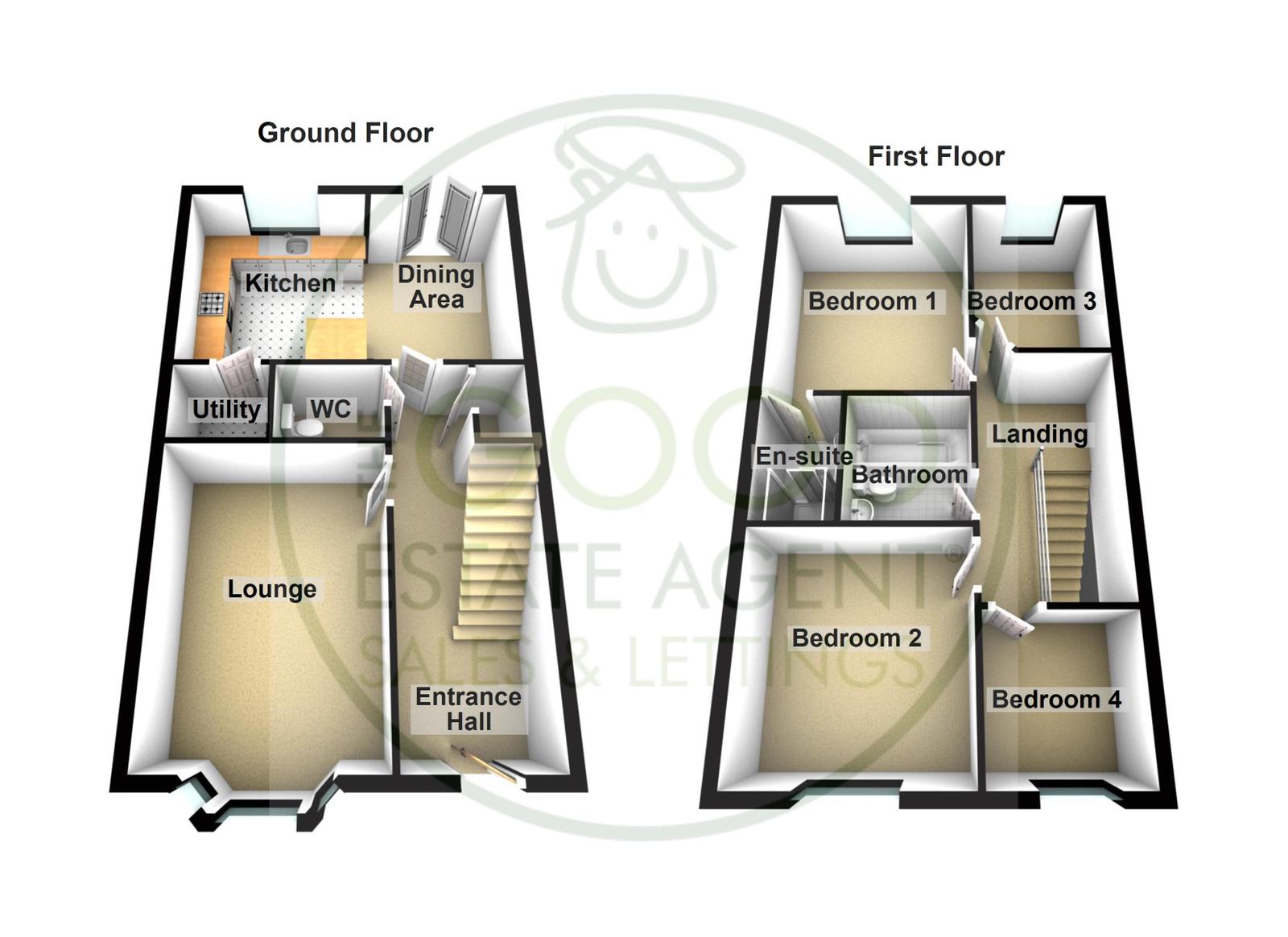 Ackers Fold, Leigh WN7 4BQ The Good Estate Agent Leigh